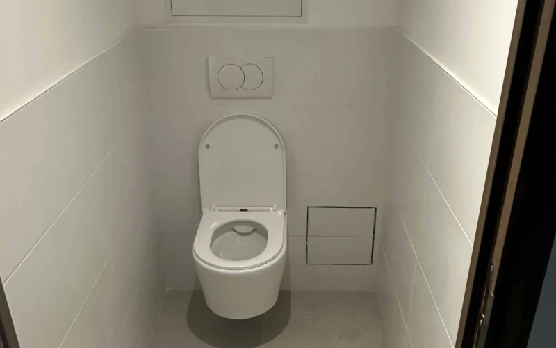 Plombier Pays de Gex - Pose toilette