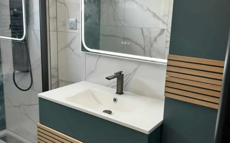 rénovation de salle de bain - équipement sanitaire