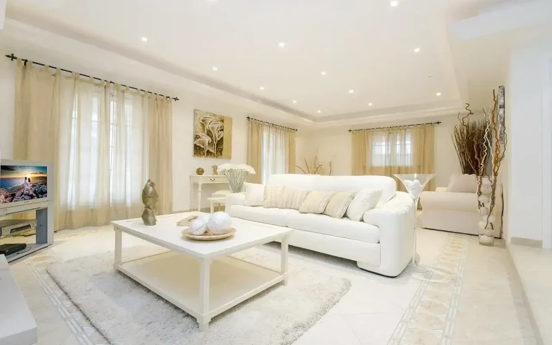 rénovation pays de gex - salon