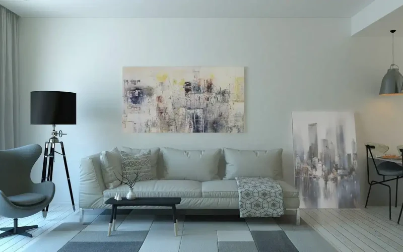 rénovation pays de gex - séjour